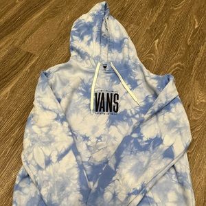 Men’s Small Vans tie dye hoodie
